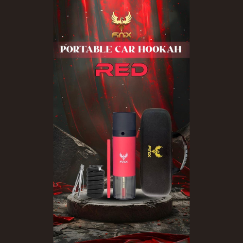 Finix Portable Car Hookah – Plastic + Accessories & Bag