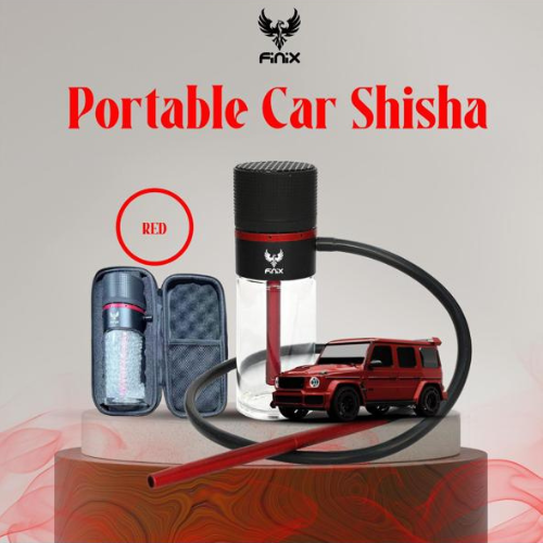 Finix Portable Car Hookah – Plastic + Accessories & Bag