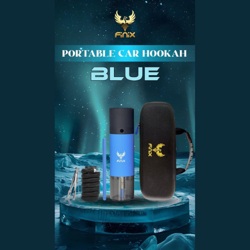 Finix Portable Car Hookah – Plastic + Accessories & Bag
