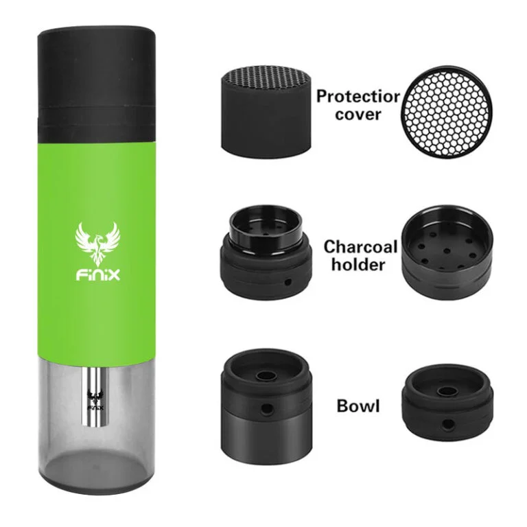 Finix Portable Car Hookah – Plastic + Accessories & Bag