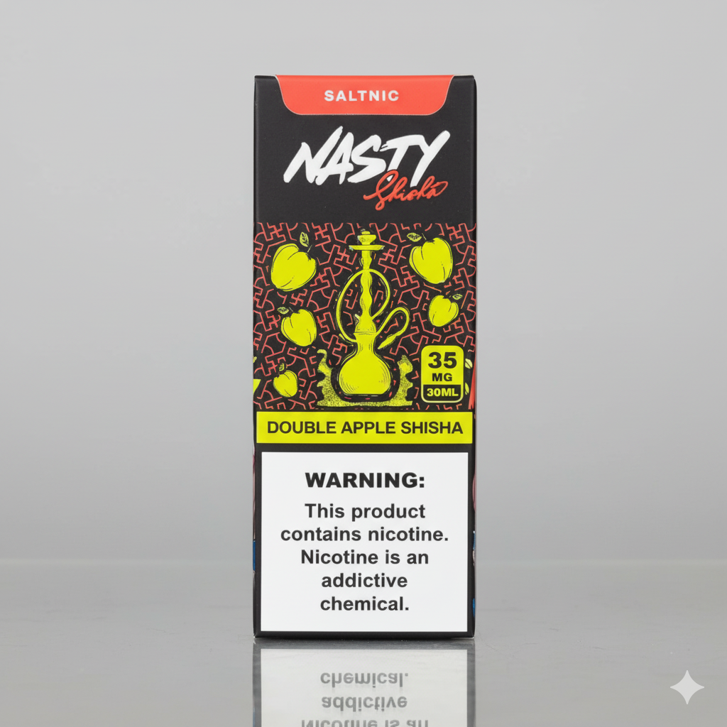 Nasty Shisha Double Apple Nicotine Salt 30mL