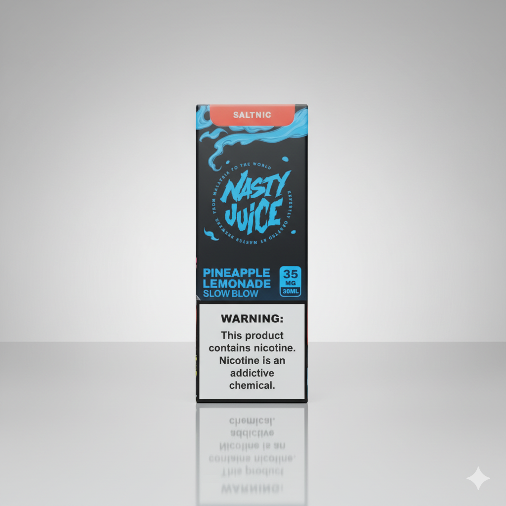 Nasty Juice Slow Blow Pineapple Lemonade SaltNic 30mL
