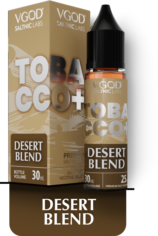 VGOD Tobacco Plus Desert Blend SaltNic 30mL