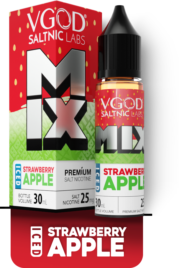 VGOD MIX Iced Strawberry Apple SaltNic 30mL