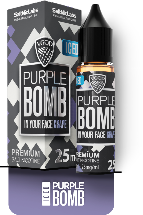 VGOD Iced Purple Bomb SaltNic 30mL