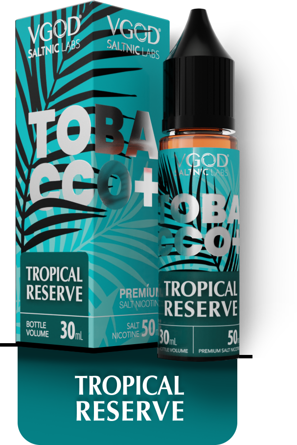 VGOD Tobacco Plus Tropical Reserve SaltNic 30mL