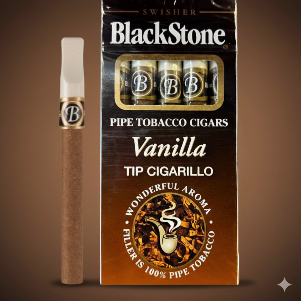 Blackstone  Pipe Tobacco Cigar Tip Cigarillos – 5pcs Pack