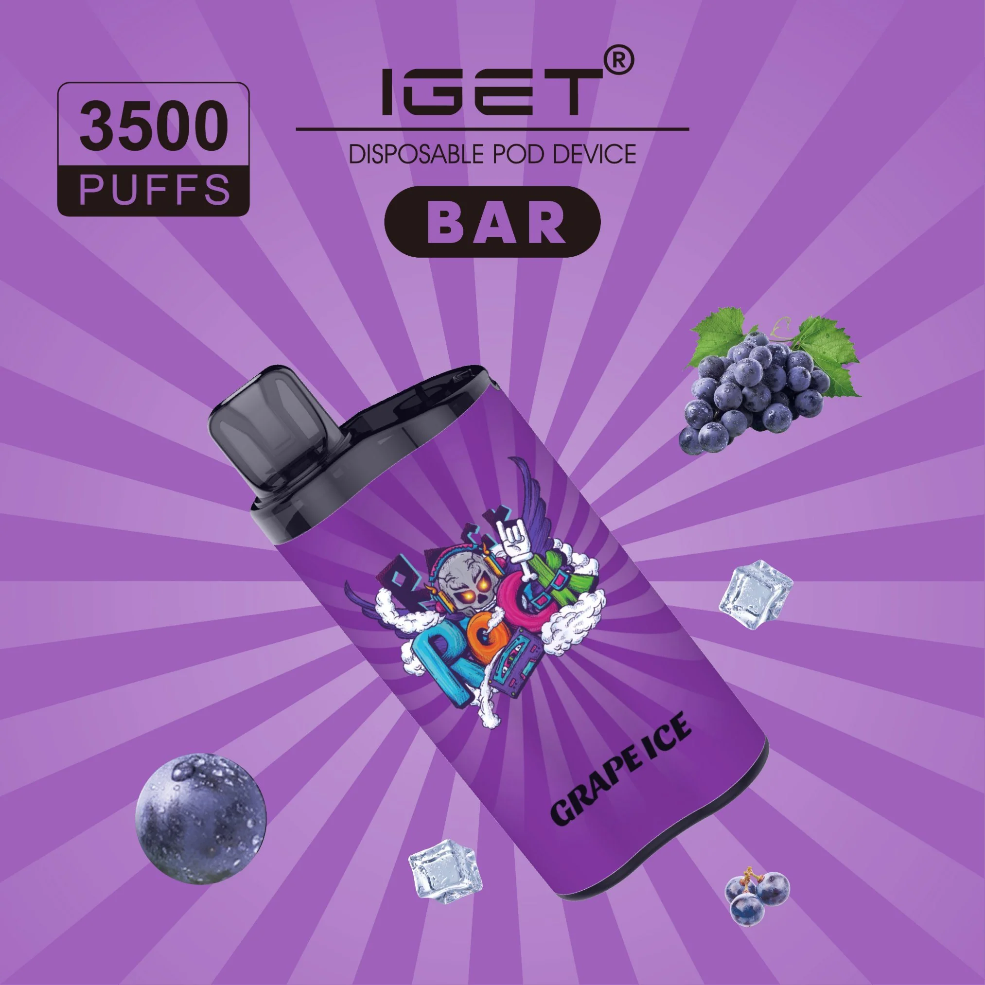 IGET Bar Disposable Pod Device 3,500 Puffs