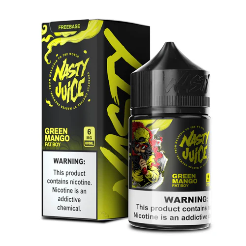 Nasty Green Mango Fat Boy 60mL E-Liquid